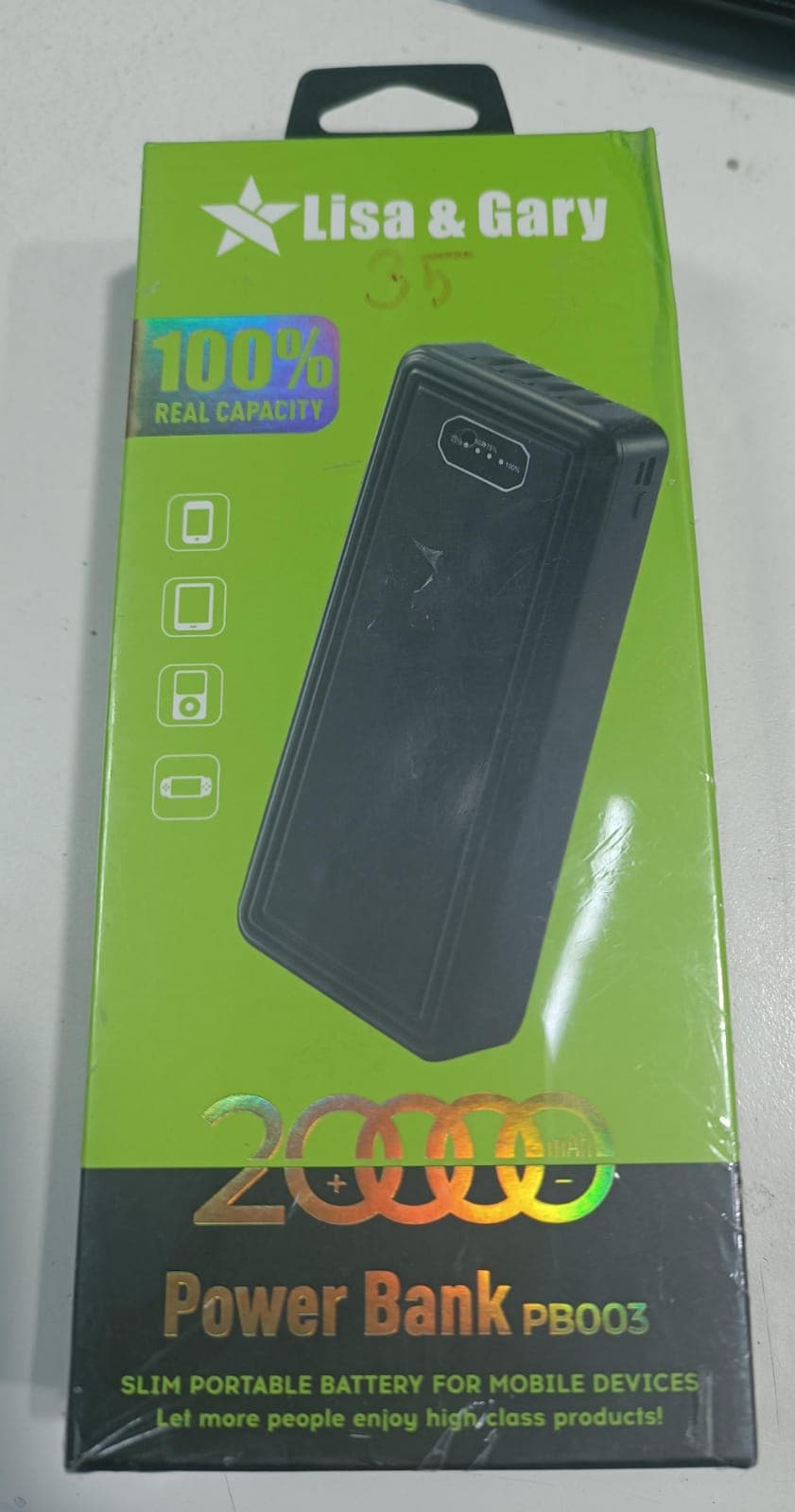 20000mAh Power Bank